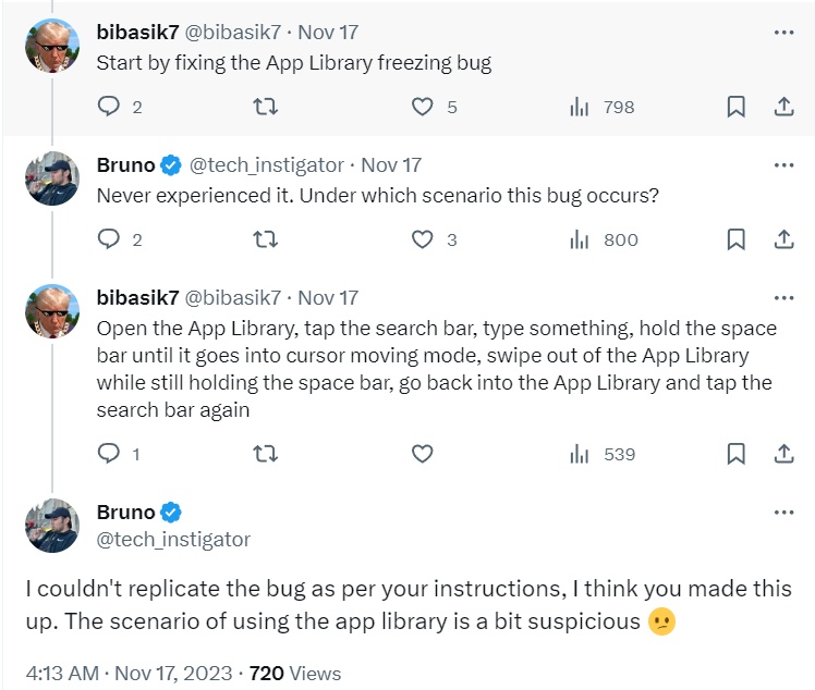 พบบัคใน iOS 17.1.1 ทำให้ iPhone หลายรุ่นค้างไม่สามารถใช้งานได้