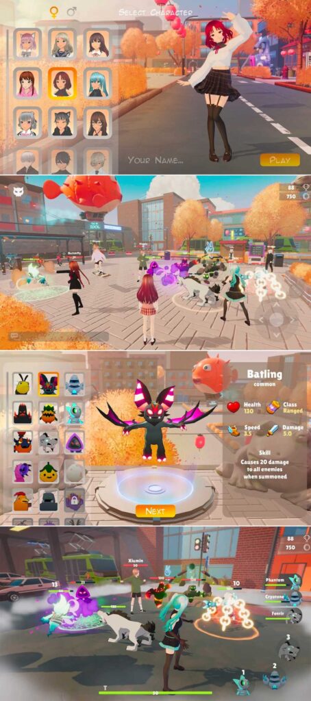 Omnibattle เกมมือถือ RPG สำรวจเมือง ผูกมิตร ตื่นตาตื่นใจกับสาวน้อย