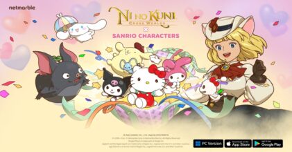 เหล่า Sanrio characters บุกโลก Ni no Kuni: Cross Worlds แล้ว