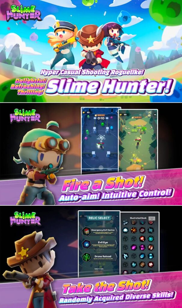 Slime Hunter:Hyper Casual Game เปิดให้บริการบนสโตร์ไทยแล้ว
