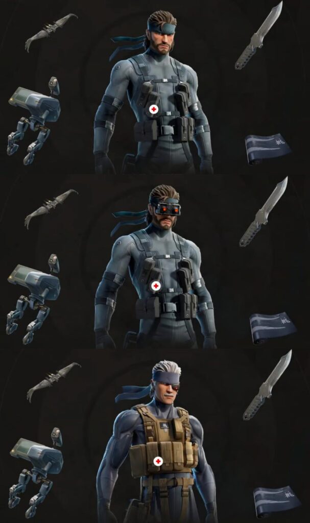 เซอร์ไพรส์! Fornite เพิ่มสกินของ Snake จากเกม Metal Gear Solid 2 เซอร์ไพรส์! Fornite เพิ่มสกินของ Snake จากเกม Metal Gear Solid