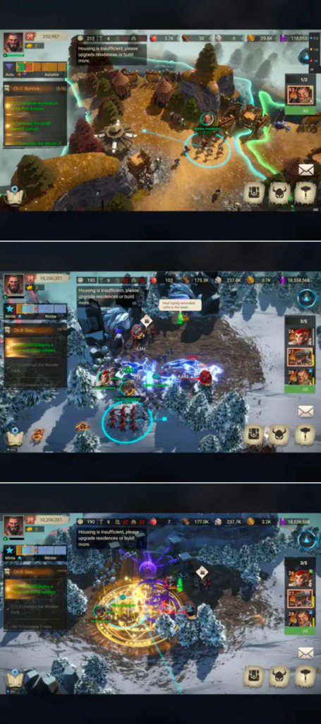 King of the North เกมมือถือ Strategy เอาชีวิตรอดจากแดนเถื่อน