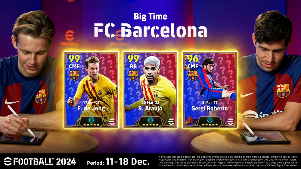 eFootball™ 2024 เพิ่มการอัปเดตใหม่แก่ผู้ใช้รวมถึงการปรับปรุงโหมดเกมใหม่ 8 eFootball™ 2024 เพิ่มการอัปเดตใหม่แก่ผู้ใช้รวมถึงการปรับปรุงโหมดเกมใหม่