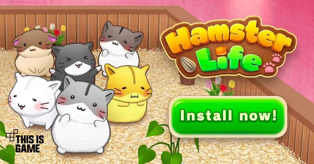 Hamster Life match and home เปิดให้บริการบนสโตร์ไทยแล้ว 1 Hamster Life match and home เปิดให้บริการบนสโตร์ไทยแล้ว