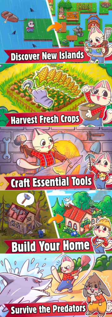 Meows Cat Island Farm เปิดให้บริการบนสโตร์ไทยแล้ว 4 Meows Cat Island Farm เปิดให้บริการบนสโตร์ไทยแล้ว