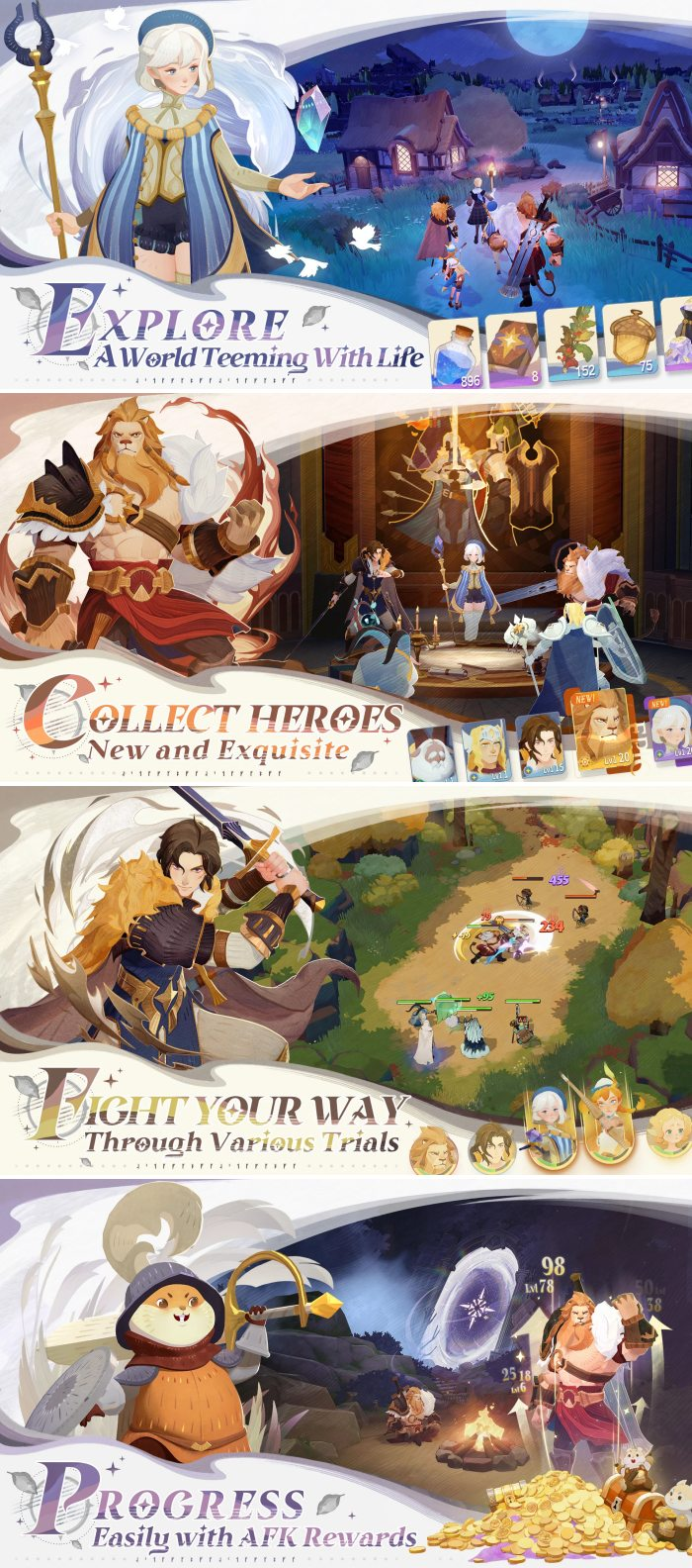 AFK Journey เปิดทดสอบ CBT บนสโตร์ไทยแล้ว 4 AFK Journey เปิดทดสอบ CBT บนสโตร์ไทยแล้ว