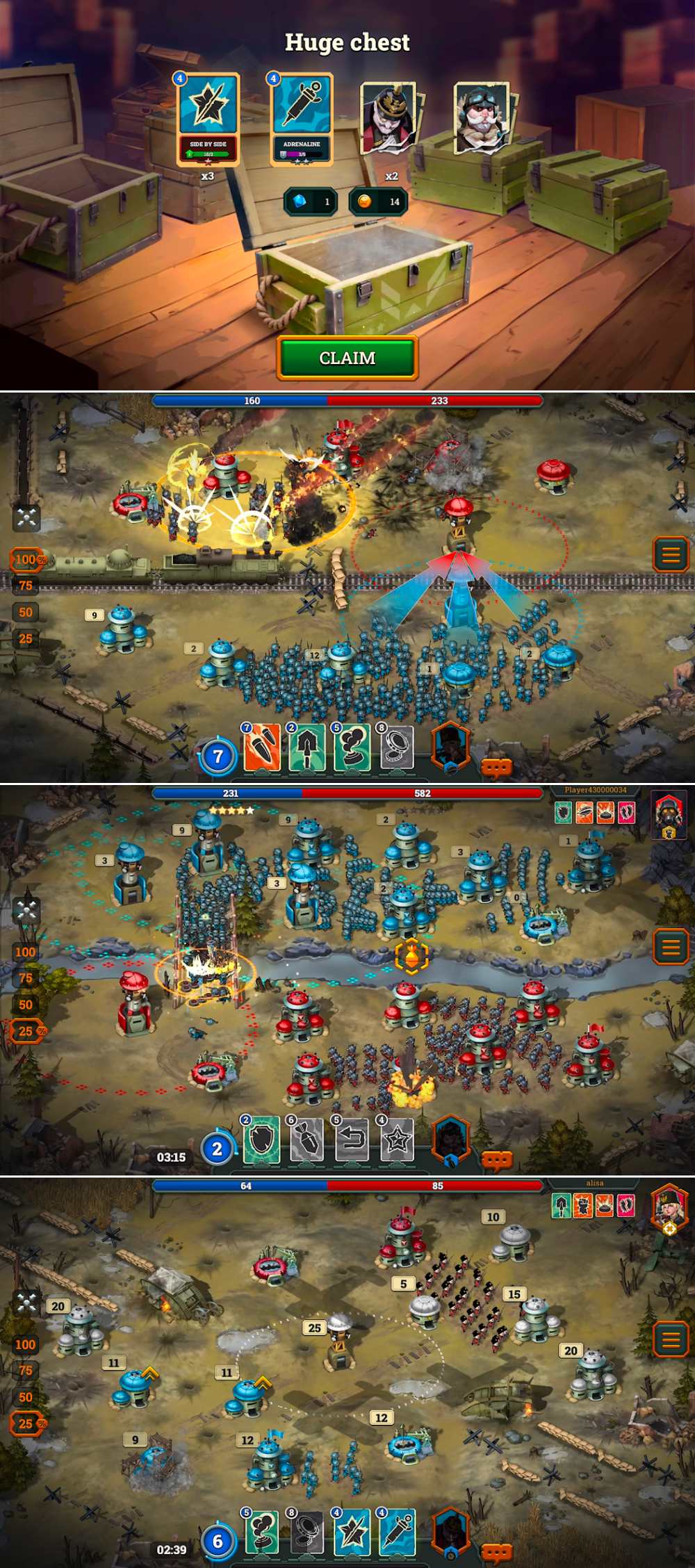 Bunker Wars เปิดให้บริการครบทั้ง iOS/Android บนสโตร์ไทยแล้ว 6 Bunker Wars เปิดให้บริการครบทั้ง iOS/Android บนสโตร์ไทยแล้ว