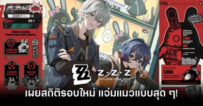 สถิติใหม่เผย 'เกิดการต่อสู้ใน Zenless Zone Zero ไปมากกว่า 2.6 ล้านครั้ง'