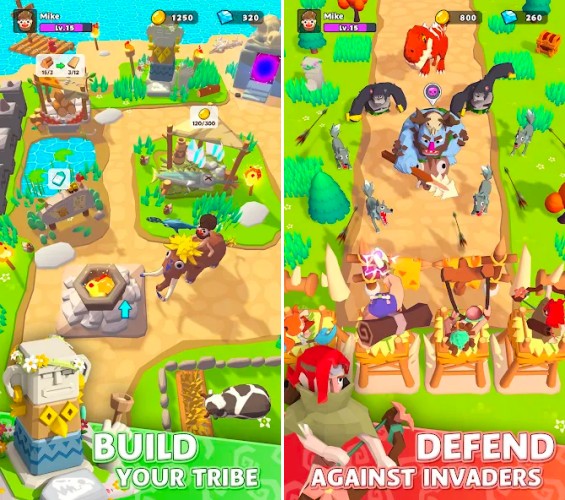 Wild Odyssey เกมมือถือรวบรวมทรัพยากรเพื่อสร้างที่พักพิง