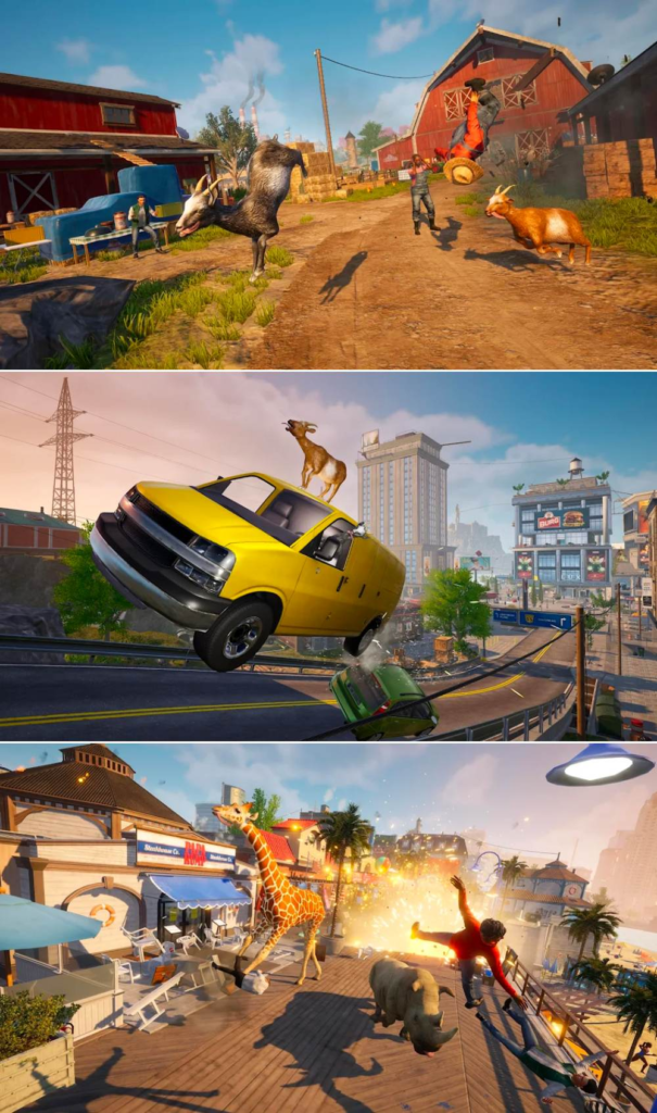 Goat Simulator 3 เปิดให้บริการบนสโตร์ไทยแล้ว