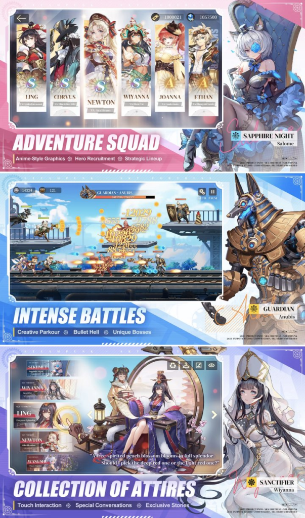 Sky Fortress เปิดให้บริการเวอร์ชั่น Eng. ทั้ง iOS/Android แล้ว 7 Sky Fortress เปิดให้บริการเวอร์ชั่น Eng. ทั้ง iOS/Android แล้ว
