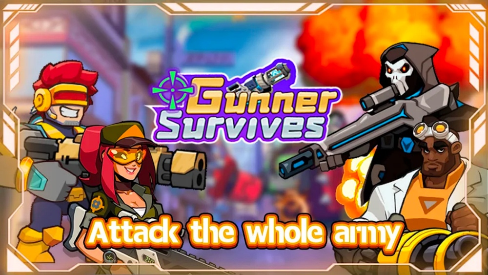 Gunner Survives เปิดให้เล่นบนสโตร์ไทยแล้ว 4 Gunner Survives เปิดให้เล่นบนสโตร์ไทยแล้ว