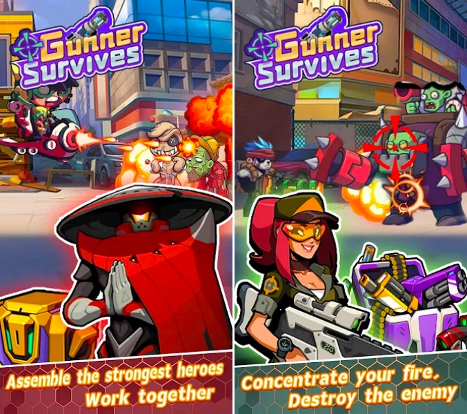 Gunner Survives เปิดให้เล่นบนสโตร์ไทยแล้ว 6 Gunner Survives เปิดให้เล่นบนสโตร์ไทยแล้ว