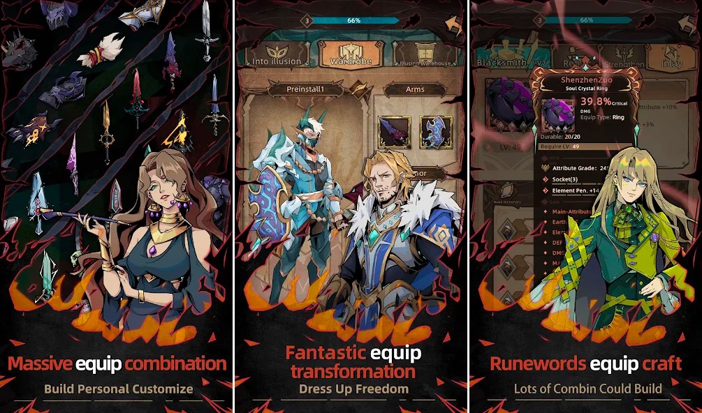 Legend of hunters ประกาศเปิด Soft Launch บนสโตร์ต่างประเทศแล้ว 7 Legend of hunters ประกาศเปิด Soft Launch บนสโตร์ต่างประเทศแล้ว