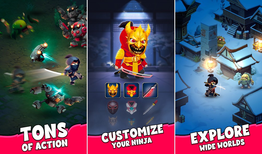 Ninja Alien: Survival Arena เปิดให้บริการเต็มรูปแบบทั้ง iOS/Android 6 Ninja Alien: Survival Arena เปิดให้บริการเต็มรูปแบบทั้ง iOS/Android