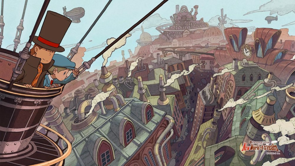 Professor Layton and the New World of Steam ประกาศวางจำหน่ายในปี 2025 3 Professor Layton and the New World of Steam ประกาศวางจำหน่ายในปี 2025