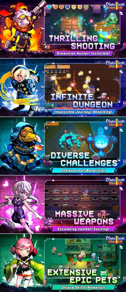 Dimension Hunter เปิด Soft Launch บนสโตร์ต่างประเทศแล้ว 6 Dimension Hunter เปิด Soft Launch บนสโตร์ต่างประเทศแล้ว