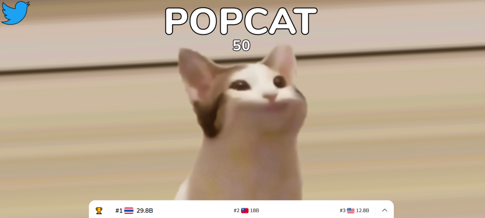 ผู้สร้าง Pop Cat ยืนยันจะขยายเซิร์ฟเพื่อรองรับชาวไทย 2 ผู้สร้าง Pop Cat ยืนยันจะขยายเซิร์ฟเพื่อรองรับชาวไทย