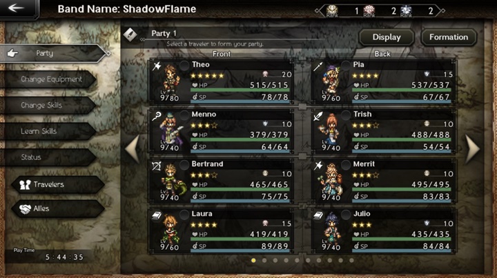10 สิ่งที่คุณควรรู้ก่อนเล่น OCTOPATH TRAVELER ภาคมือถือ 5 10 สิ่งที่คุณควรรู้ก่อนเล่น OCTOPATH TRAVELER ภาคมือถือ