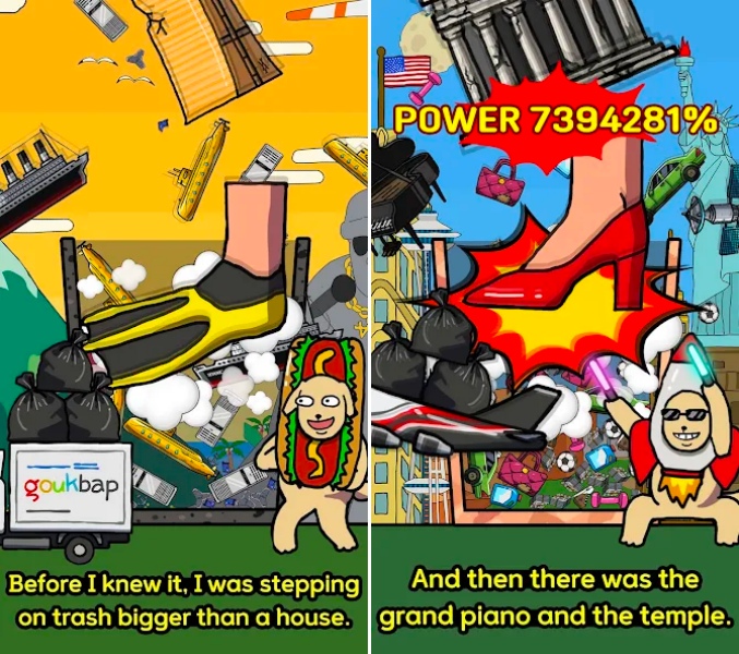 Trash King: Clicker Games เปิดให้เล่นบนสโตร์ไทยแล้ว 5 Trash King: Clicker Games เปิดให้เล่นบนสโตร์ไทยแล้ว