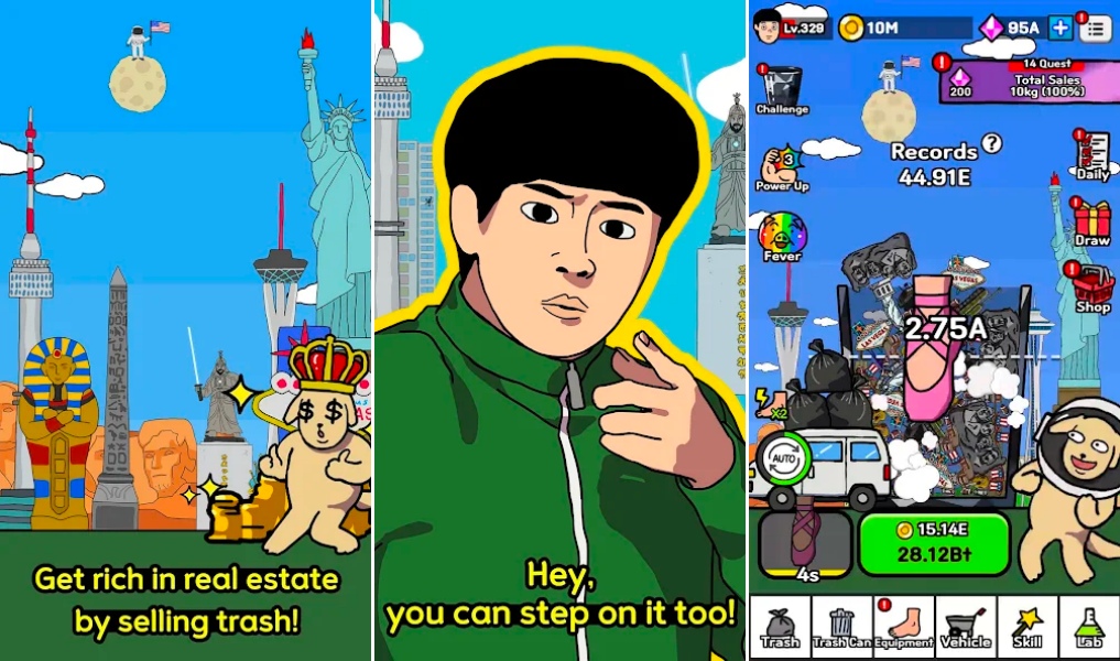Trash King: Clicker Games เปิดให้เล่นบนสโตร์ไทยแล้ว 6 Trash King: Clicker Games เปิดให้เล่นบนสโตร์ไทยแล้ว