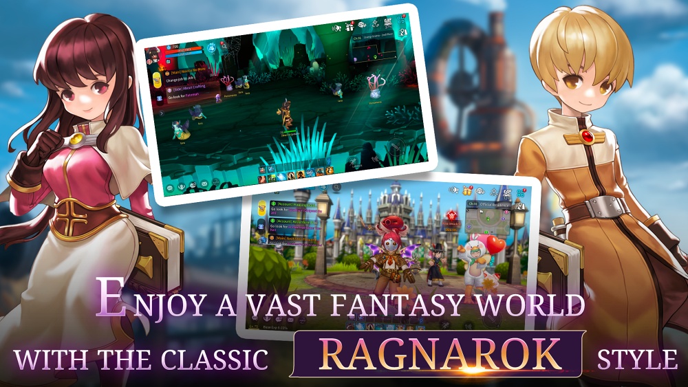Ragnarok Begins เปิดให้บริการทั้ง iOS/Android ในแดมกิมจิแล้ว