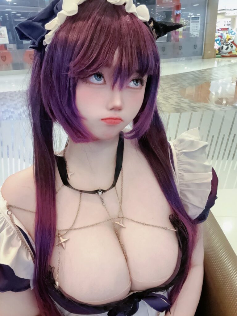 สาวไทยแปลงโฉมเป็น Mona จาก Genshin Impact เวอร์ชั่นชุดเมดสุดน่ารัก 2 สาวไทยแปลงโฉมเป็น Mona จาก Genshin Impact เวอร์ชั่นชุดเมดสุดน่ารัก