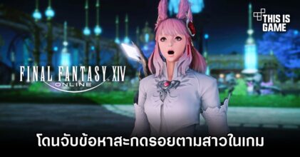 ชายวัย 38 โดนจับข้อหาสะกดรอยตามสาวในเกม Final Fantasy XIV