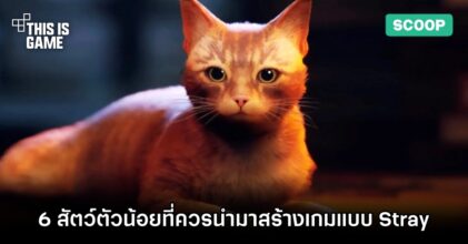 6 สัตว์ตัวน้อยที่ควรนำมาสร้างเกมแบบ Stray