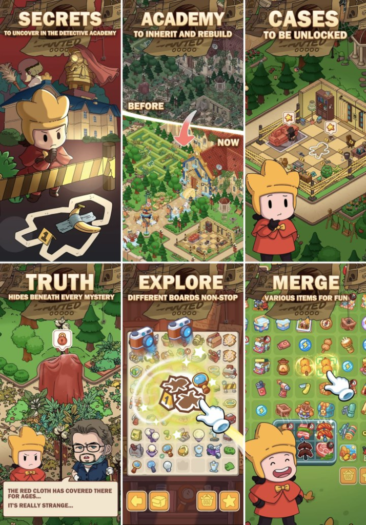 Dream Detective: Merge Game​ เปิดให้บริการบนสโตร์ไทยแล้ว