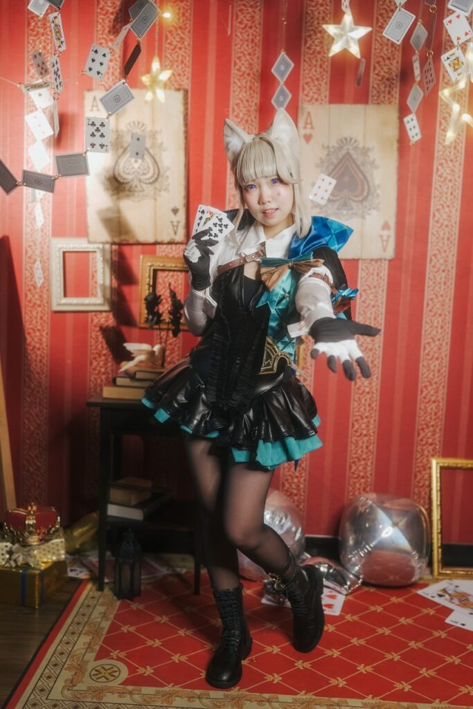 คุณกาญ นักกฎหมายสายโลลิโชว์ผลงานการถ่ายคอสเพลย์ Lynette จาก Genshin Impact