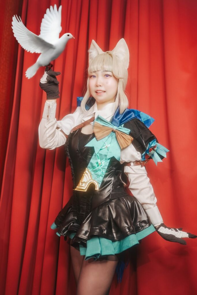 คุณกาญ นักกฎหมายสายโลลิโชว์ผลงานการถ่ายคอสเพลย์ Lynette จาก Genshin Impact
