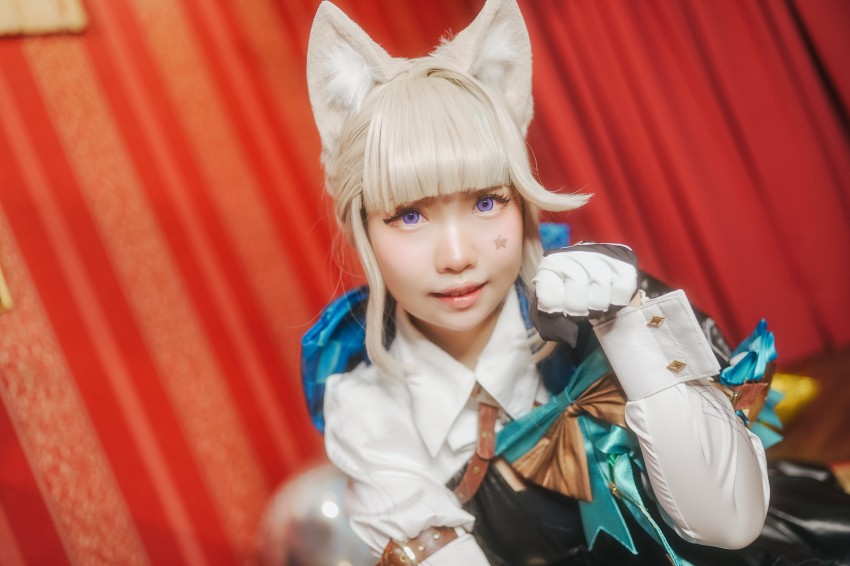 คุณกาญ นักกฎหมายสายโลลิโชว์ผลงานการถ่ายคอสเพลย์ Lynette จาก Genshin Impact