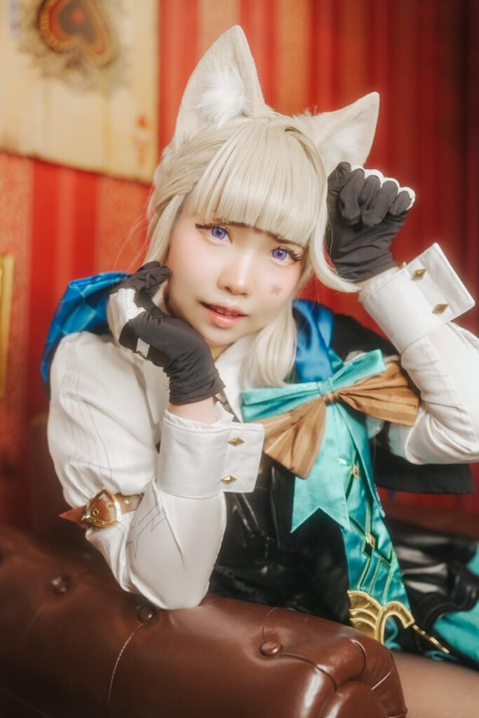 คุณกาญ นักกฎหมายสายโลลิโชว์ผลงานการถ่ายคอสเพลย์ Lynette จาก Genshin Impact