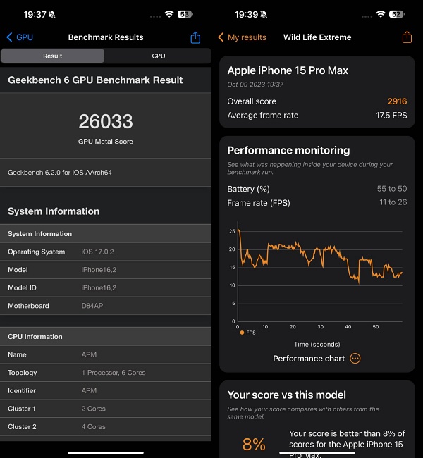 ทดสอบ iOS 17.0.3 แก้ปัญหาความร้อนใน iPhone 15 Pro Max ได้จริงหรือ !? 4 ทดสอบ iOS 17.0.3 แก้ปัญหาความร้อนใน iPhone 15 Pro Max ได้จริงหรือ !?