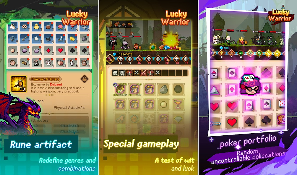 Lucky Warrior เปิดให้เล่นบนสโตร์ไทยแล้ว 5 Lucky Warrior เปิดให้เล่นบนสโตร์ไทยแล้ว