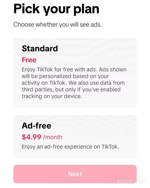 TikTok ทดสอบแผนการรับชมแบบไม่มีโฆษณา 2 TikTok ทดสอบแผนการรับชมแบบไม่มีโฆษณา