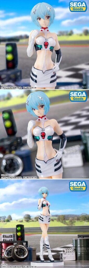 ฟิกเกอร์ Rei จาก Evangelion ในลุคสาวนักซิ่ง 2 ฟิกเกอร์ Rei จาก Evangelion ในลุคสาวนักซิ่ง