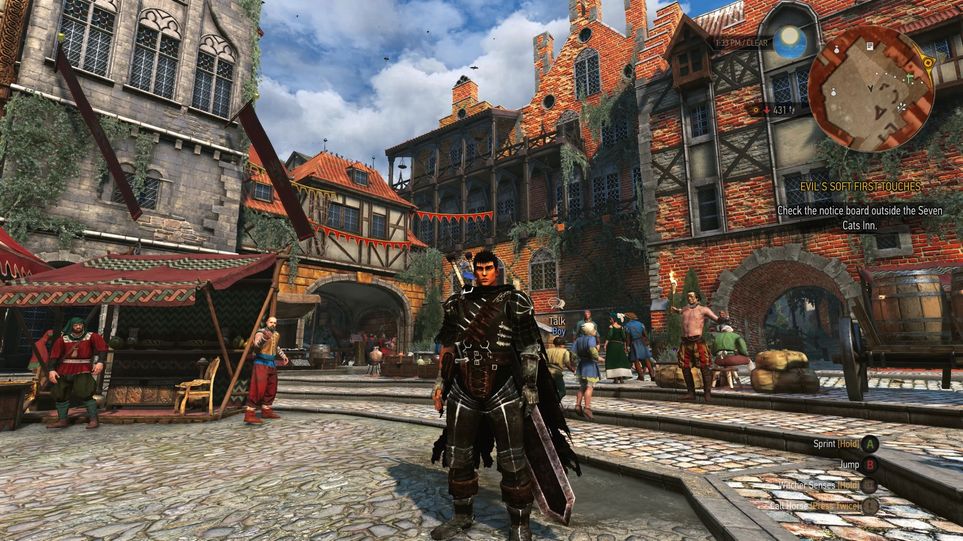 ผู้เล่นปล่อยม็อด Berserk ในเกม The Witcher 3