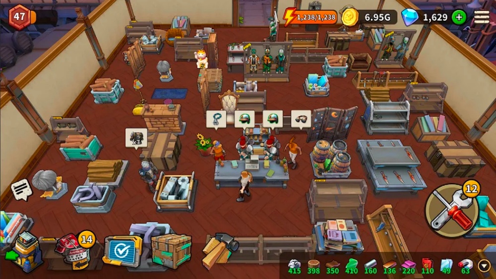 Forge Shop : Adventure & Craft เกมมือถือสร้างร้านช่างตีเหล็กของคุณเอง 8 Forge Shop : Adventure & Craft เกมมือถือสร้างร้านช่างตีเหล็กของคุณเอง