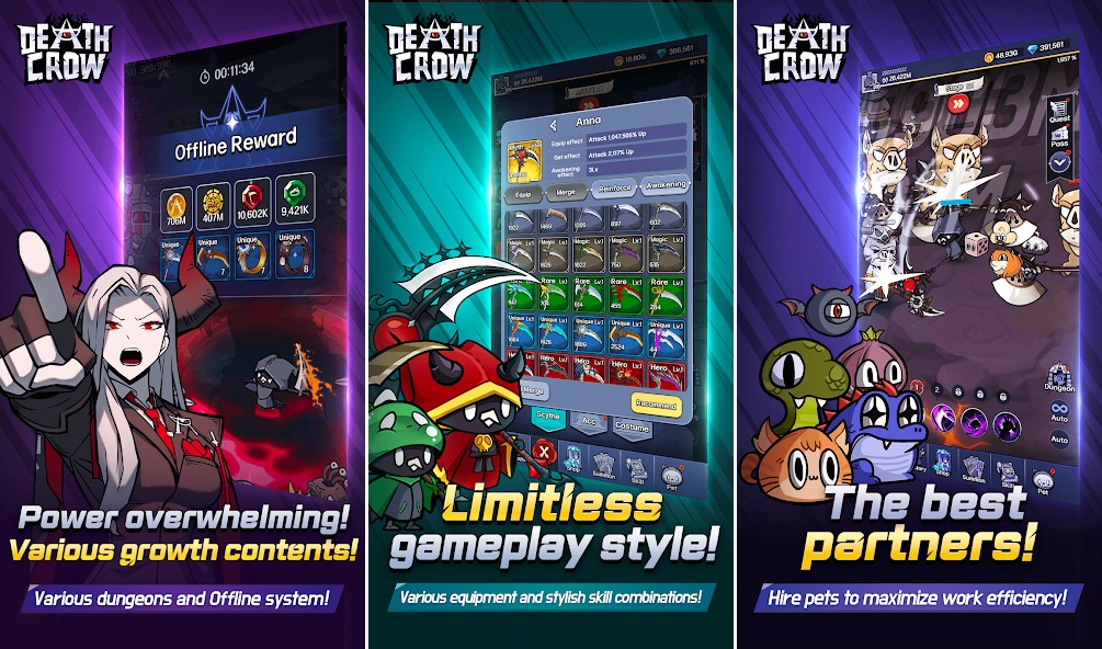 Death Crow เปิดให้บริการบนสโตร์ไทยทั้ง iOS/Android 7 Death Crow เปิดให้บริการบนสโตร์ไทยทั้ง iOS/Android