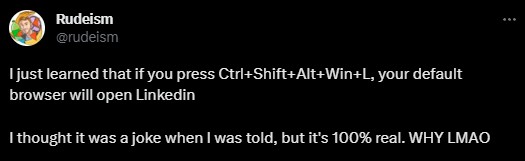 พบคีย์ลัดใน Windows 11 ที่ช่วยเปิดแพลตฟอร์มในโลกออนไลน์ได้ 2 พบคีย์ลัดใน Windows 11 ที่ช่วยเปิดแพลตฟอร์มในโลกออนไลน์ได้