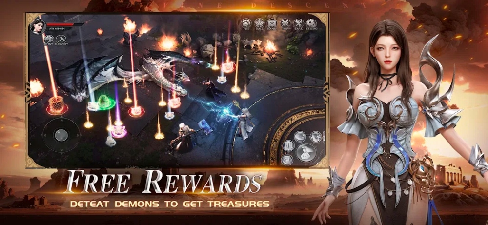 Divine Descent เกมมือถือ MMORPG 5 คลาส ไม่ล็อกเพศ ท้าทายดันเจี้ยน ดุดันไม่เกรงใจใคร 10 Divine Descent เกมมือถือ MMORPG 5 คลาส ไม่ล็อกเพศ ท้าทายดันเจี้ยน ดุดันไม่เกรงใจใคร