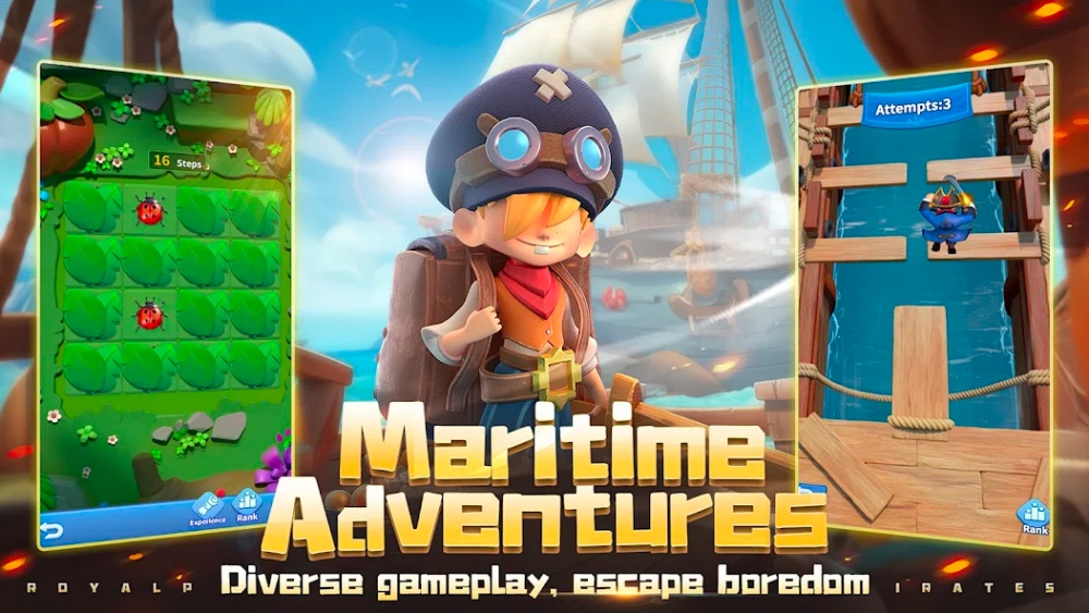 RoyalPirate เกมมือถือ Turn-Based RPG จัดทีมโจรสลัด ออกเดินทางได้ 9 RoyalPirate เกมมือถือ Turn-Based RPG จัดทีมโจรสลัด ออกเดินทางได้