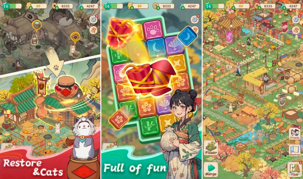 Dream Xanadu: Cats Blast Saga เปิดให้บริการครบทั้ง iOS/Android บนสโตร์ไทยแล้ว 5 Dream Xanadu: Cats Blast Saga เปิดให้บริการครบทั้ง iOS/Android บนสโตร์ไทยแล้ว