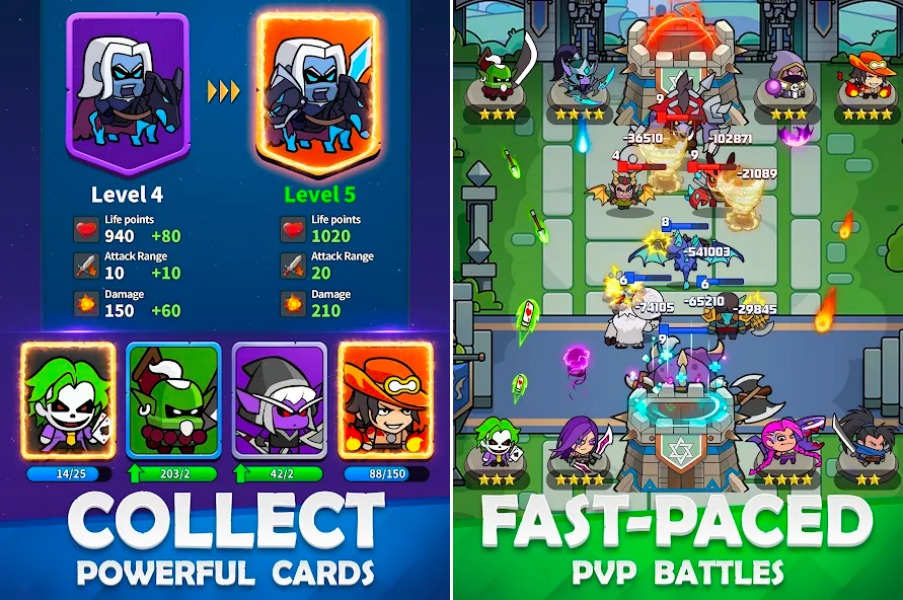 Tower: clash of heroes เปิดให้เล่นบนสโตร์ไทยแล้ว 4 Tower: clash of heroes เปิดให้เล่นบนสโตร์ไทยแล้ว