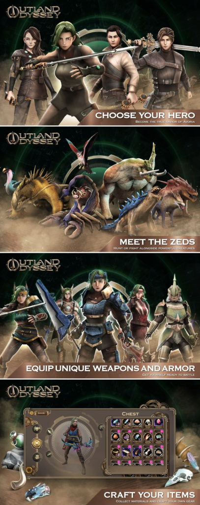 Outland Odyssey เปิด Soft Launch บนสโตร์ไทยแล้ว 4 Outland Odyssey เปิด Soft Launch บนสโตร์ไทยแล้ว