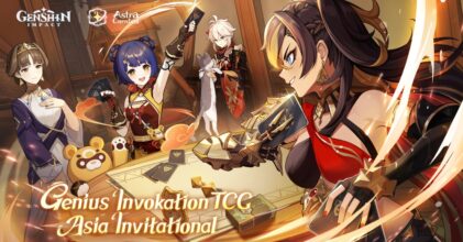 รับชมการแข่งขันเกมกลเจ็ดอัจฉริยะ Genshin Impact ครั้งแรกของทวีปเอเชียได้ ในวันที่ 11 - 21 ม.ค.