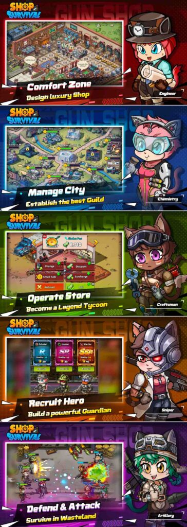 Shop Survival- Weapon Master เปิด Soft Launch บนสโตร์ต่างประเทศแล้ว