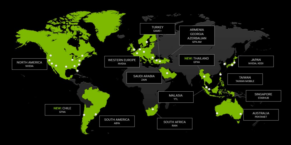 NVIDIA ประกาศตั้งเซิร์ฟเวอร์บริการ GeForce Now ในประเทศไทย 2 NVIDIA ประกาศตั้งเซิร์ฟเวอร์บริการ GeForce Now ในประเทศไทย